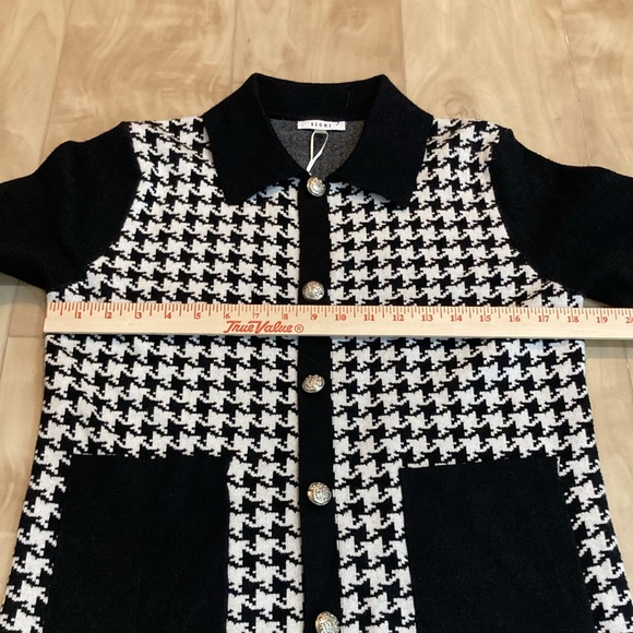 NWT Sioni Fringe Jacket/knit sweater - Picture 7 of 9